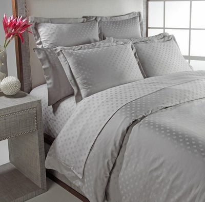 Jacquard Diamond Sheet Set Grey King