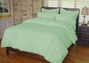 Warm Things Home 360 Thread Count Cotton Percale Duvet Cover MINT