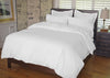 Warm Things Home 360 Thread Count Cotton Percale Duvet Cover WHITE
