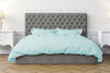 Warm Things Home 400 Thread Count Cotton Pillow Cases Cool Mint