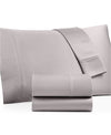 Simply Cool 600 Thread Count Tencel Lyocell Duvet Cover Set Grey