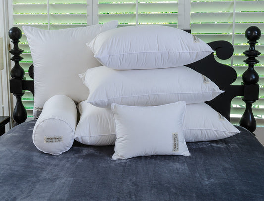 Supremium Medium Hungarian Goose Down Pillow (Level 3) White