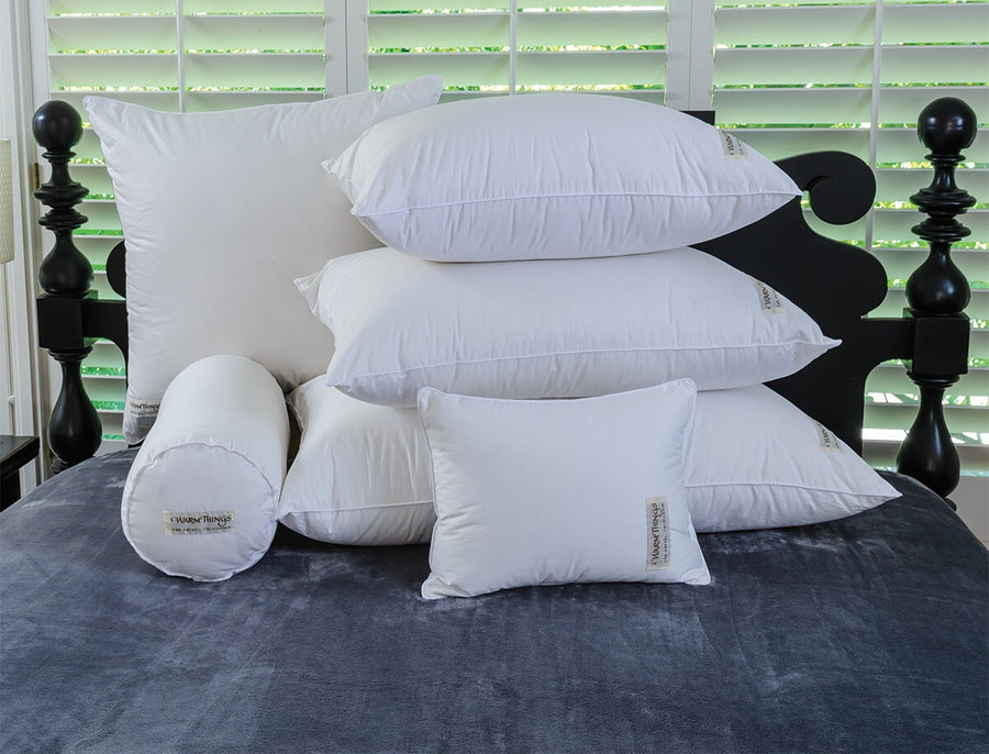 Supremium Medium Hungarian Goose Down Pillow (Level 3) White