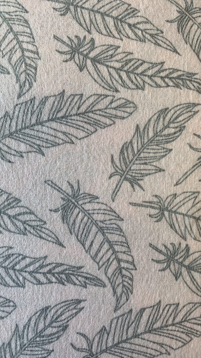 Flannel 100% Cotton Sheet Set Feathers