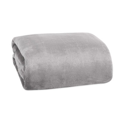 Perfect Touch Berkshire Throw Grey 50"x70"