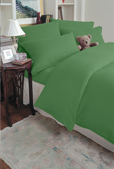Flannel 100% Cotton Sheet Set Hedge Green
