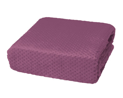 Honeycomb Shimmersoft Berkshire Blanket Mobile