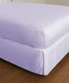 Warm Things Home 300 Thread Count Cotton Sateen Fitted Bottom Sheet HYACINTH