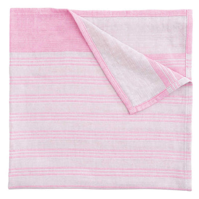 Muslin Stripe Baby Blanket Pink 36"x36"
